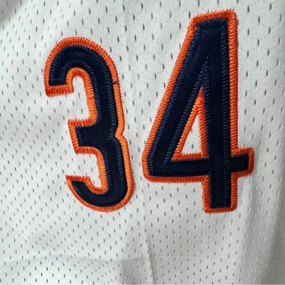 NFL Walter Payton 1975 Chicago 85 Bears Throwback Jersey 34 Mitchell Ness Sz 52 - Picture 8 of 8